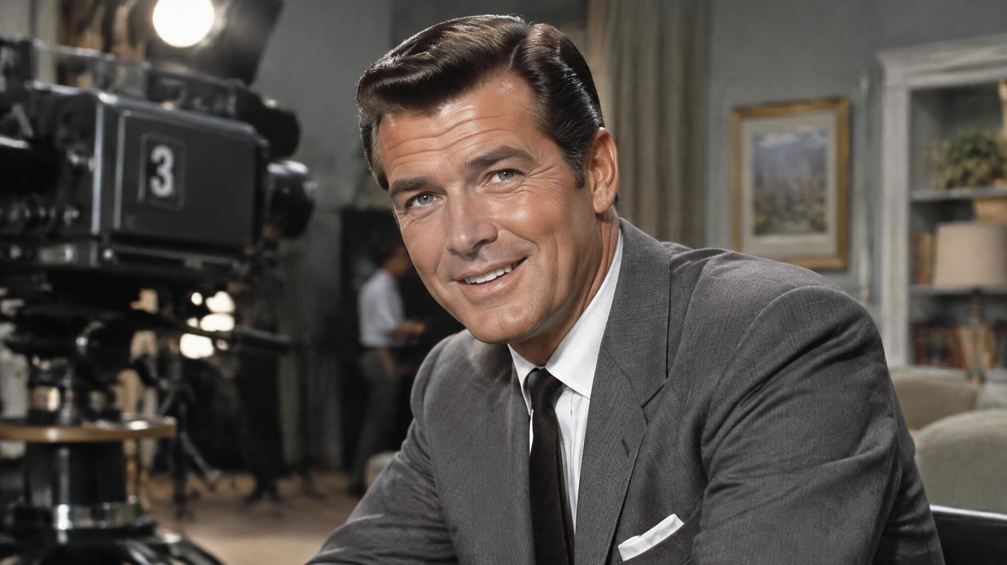 old tv star portrait