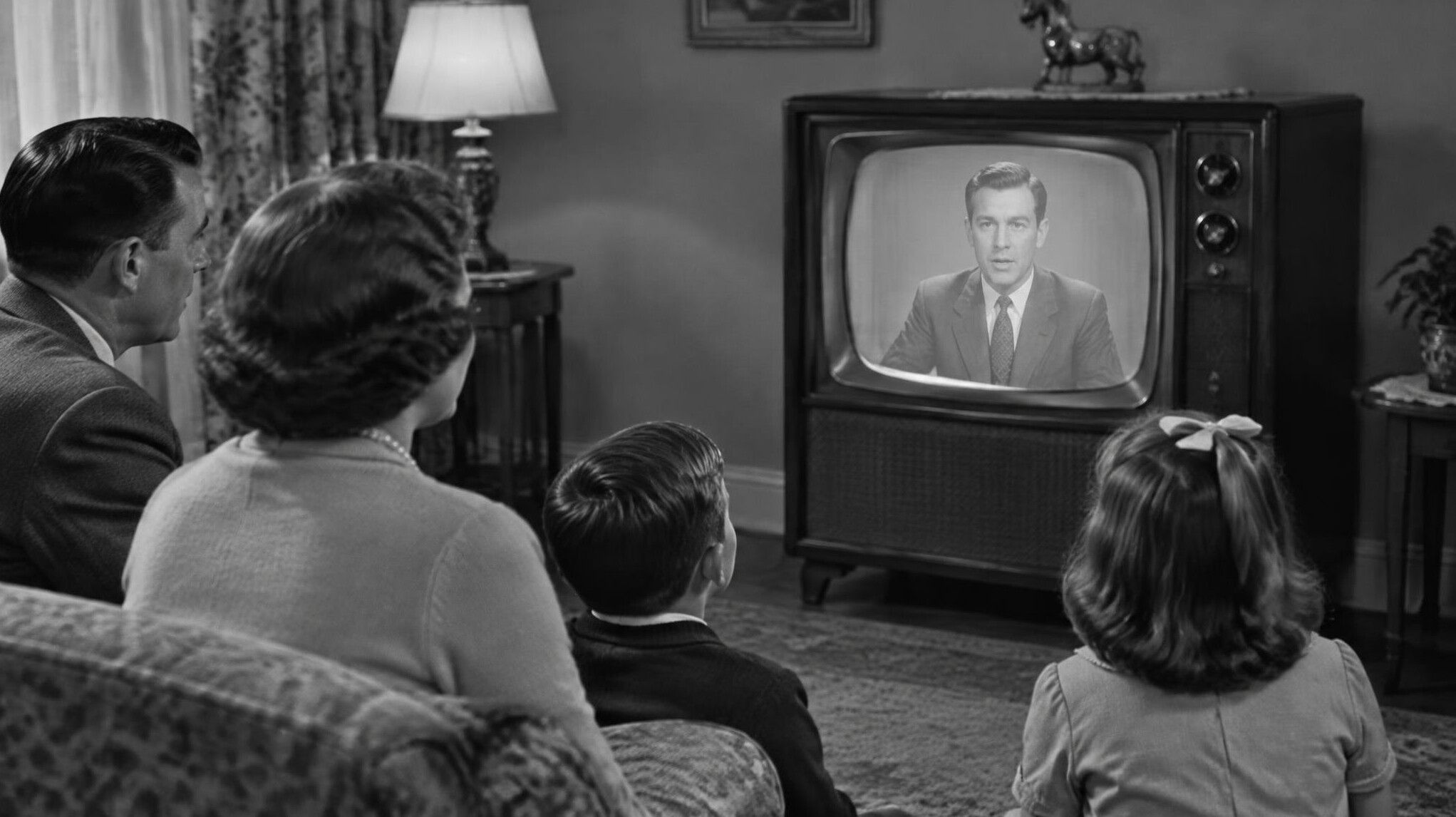 early television broadcast