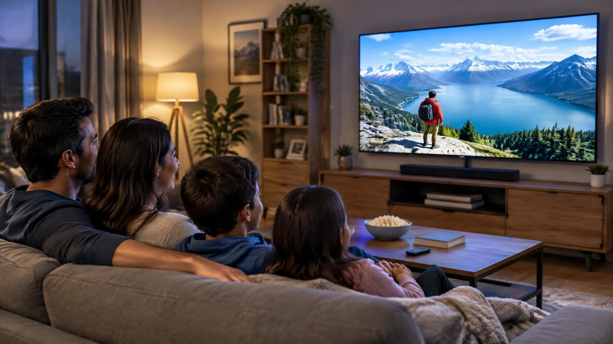 modern tv watching