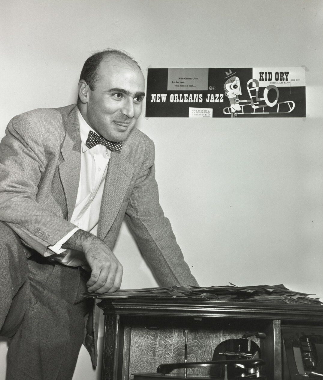 vintage tv show host smiling